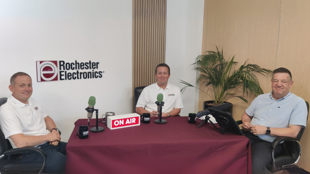 Rochester Electronics’ General Manager, Stephen Morris and Director, Aerospace and Defence, EMEA, Luke Fitzpatrick talk to SE’s Jon Barrett